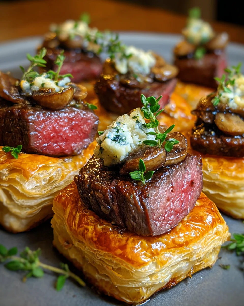 Mini Beef Wellington Bites
