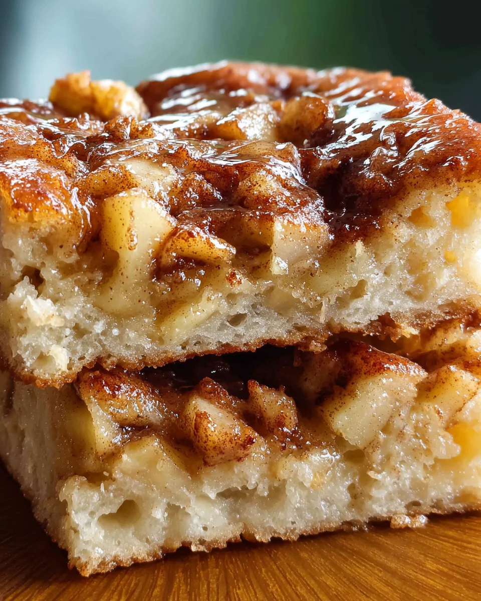 Apple Fritter Focaccia