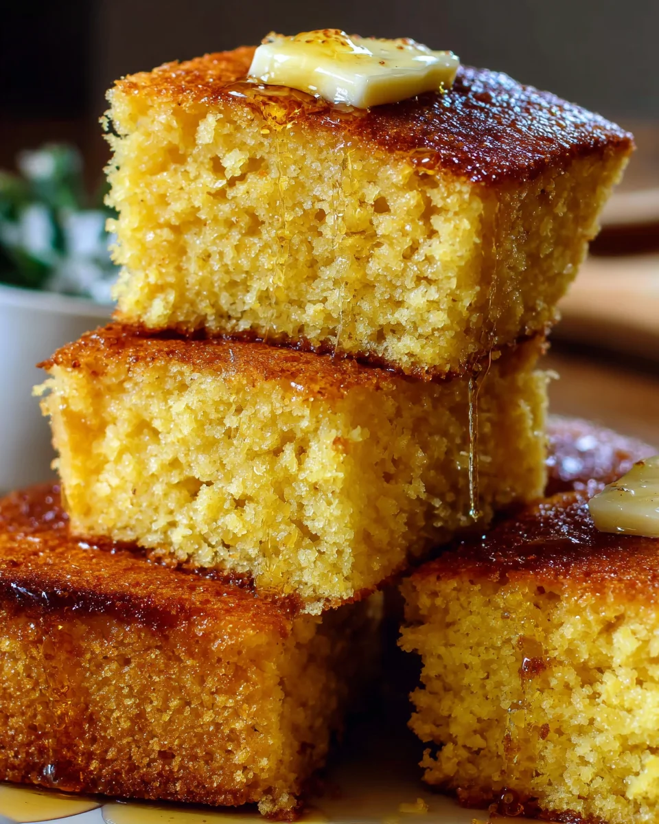 Southern Honey Butter Cornbread