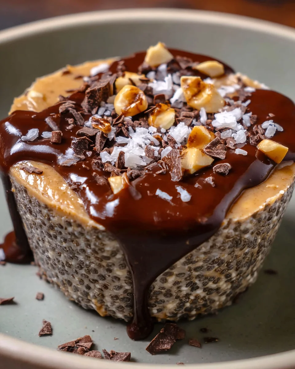 Frozen Chocolate Peanut Butter Chia