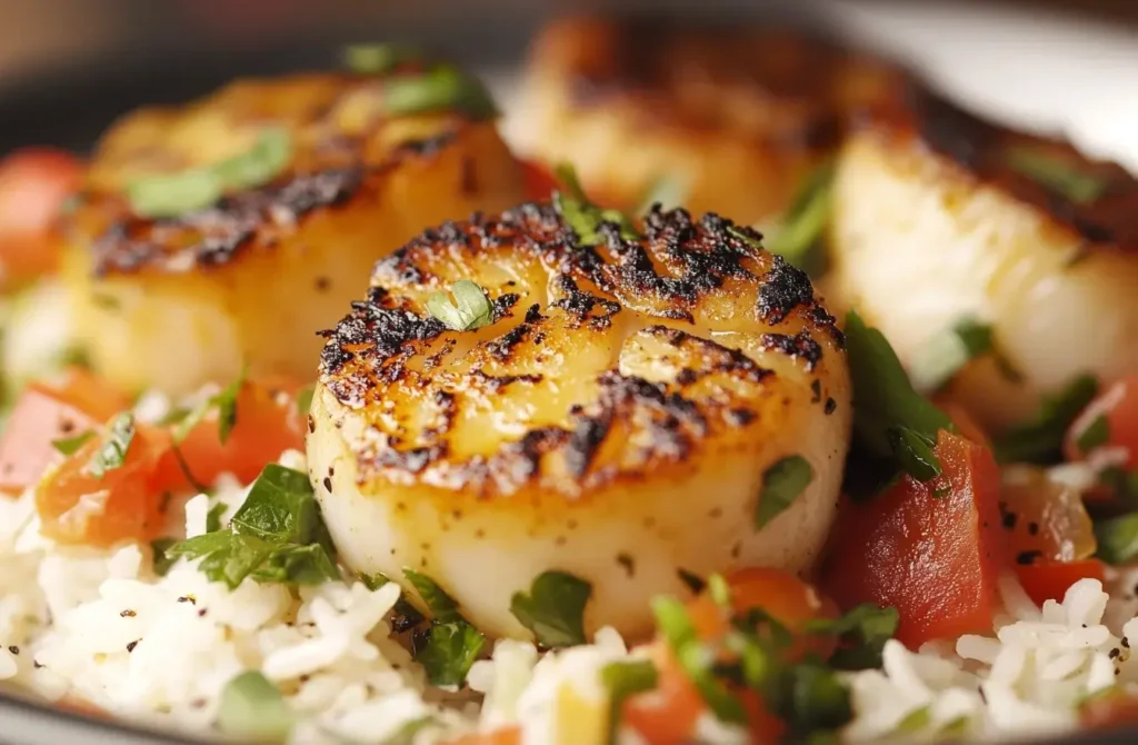 Spicy Coconut Curry Scallops: Exquisite Seafood Delight