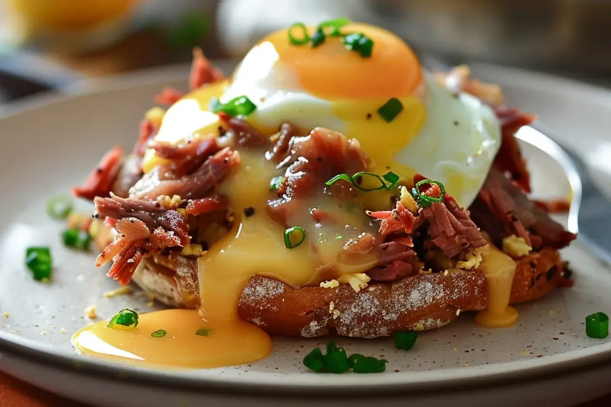 Corned Beef Hash Eggs Benedict: A Brunch Classic