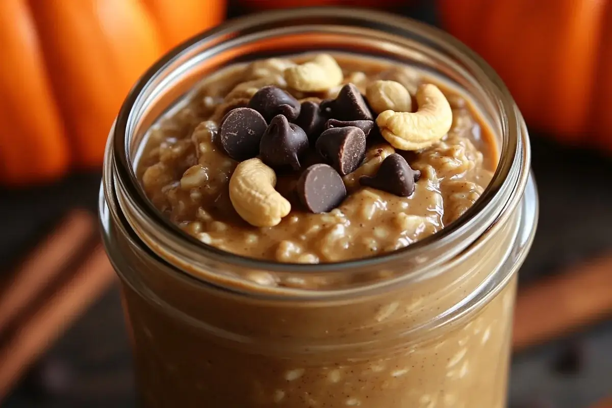 Pumpkin Pie Overnight Oats Recipe: Easy, Healthy & Delicious