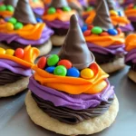 No-Bake Witch Hat Cookies: Easy Halloween Treats