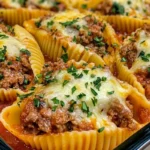 Creamy Ricotta Beef Stuffed Shells Pasta: A Classic Recipe