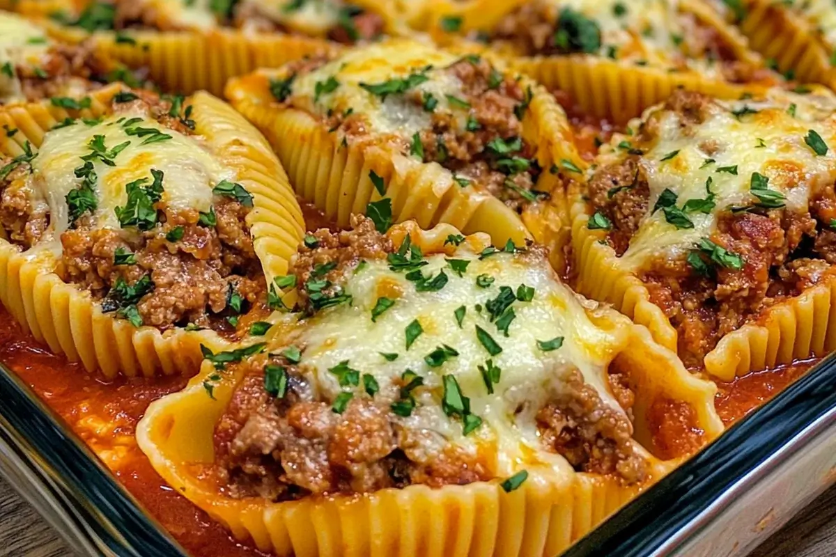 Creamy Ricotta Beef Stuffed Shells Pasta: A Classic Recipe