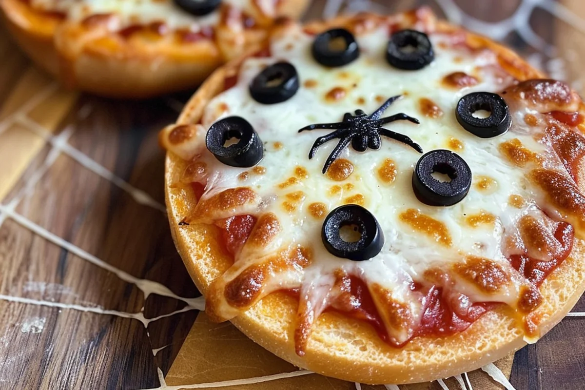 Spider Web Pizza Snacks: Fun Halloween Treat Ideas

