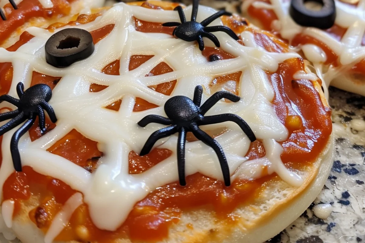 Spider Web Pizza Snacks: Fun Halloween Treat Ideas