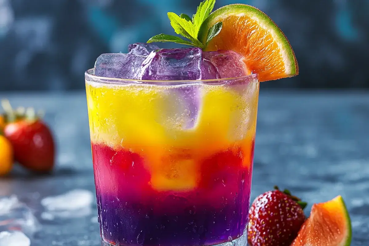 Fruity Cocktail Recipe Easy Drink with Banana, Melon & Vodka Cooking