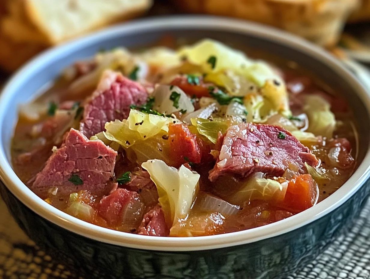 Corned Beef and Cabbage Soup Recipe