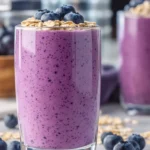 Blueberry Oatmeal Smoothie: Nutritious Morning Boost