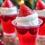 Santa Hat Jello Shots Recipe