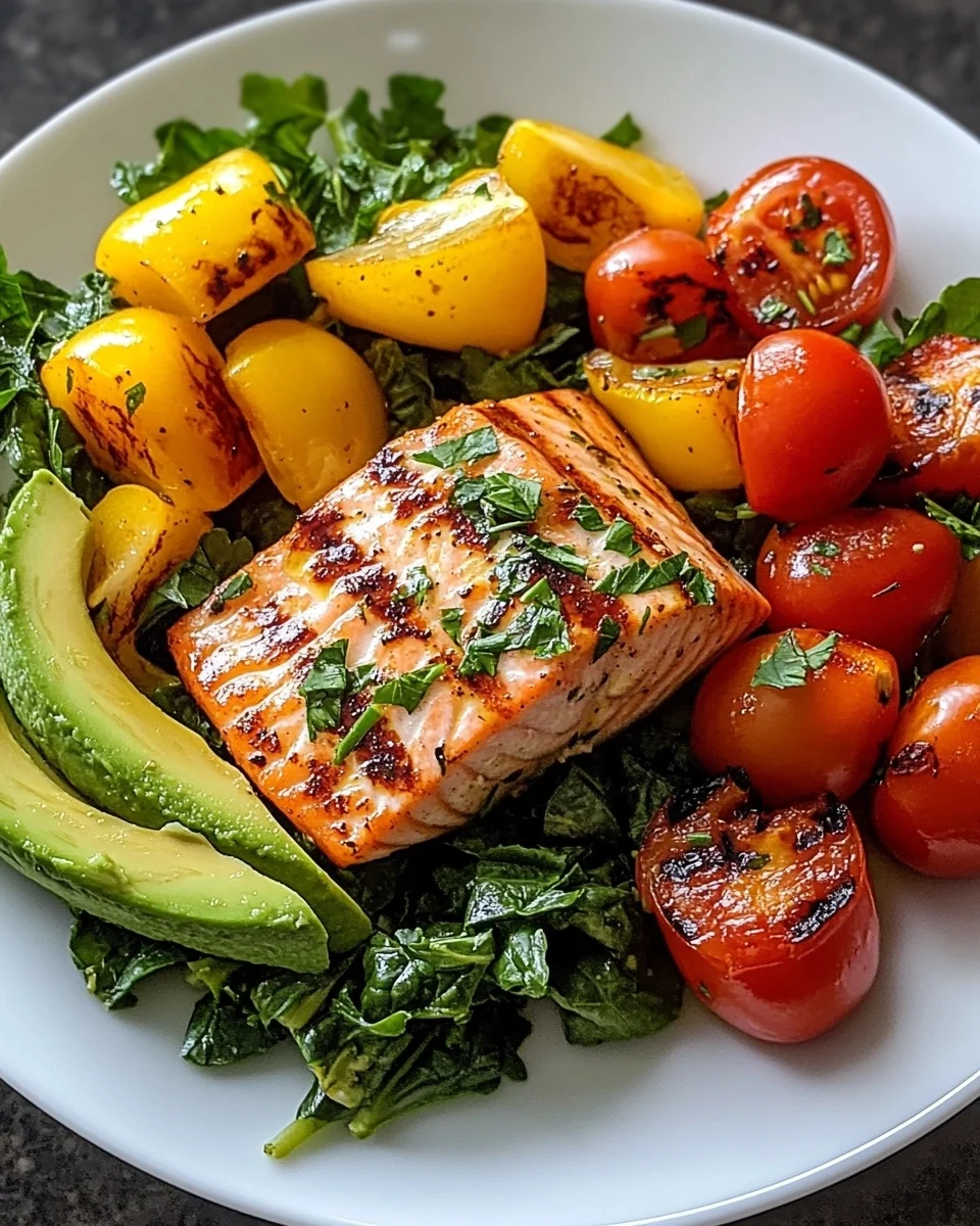 salmon poke bowl