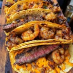 surf and turf tacos