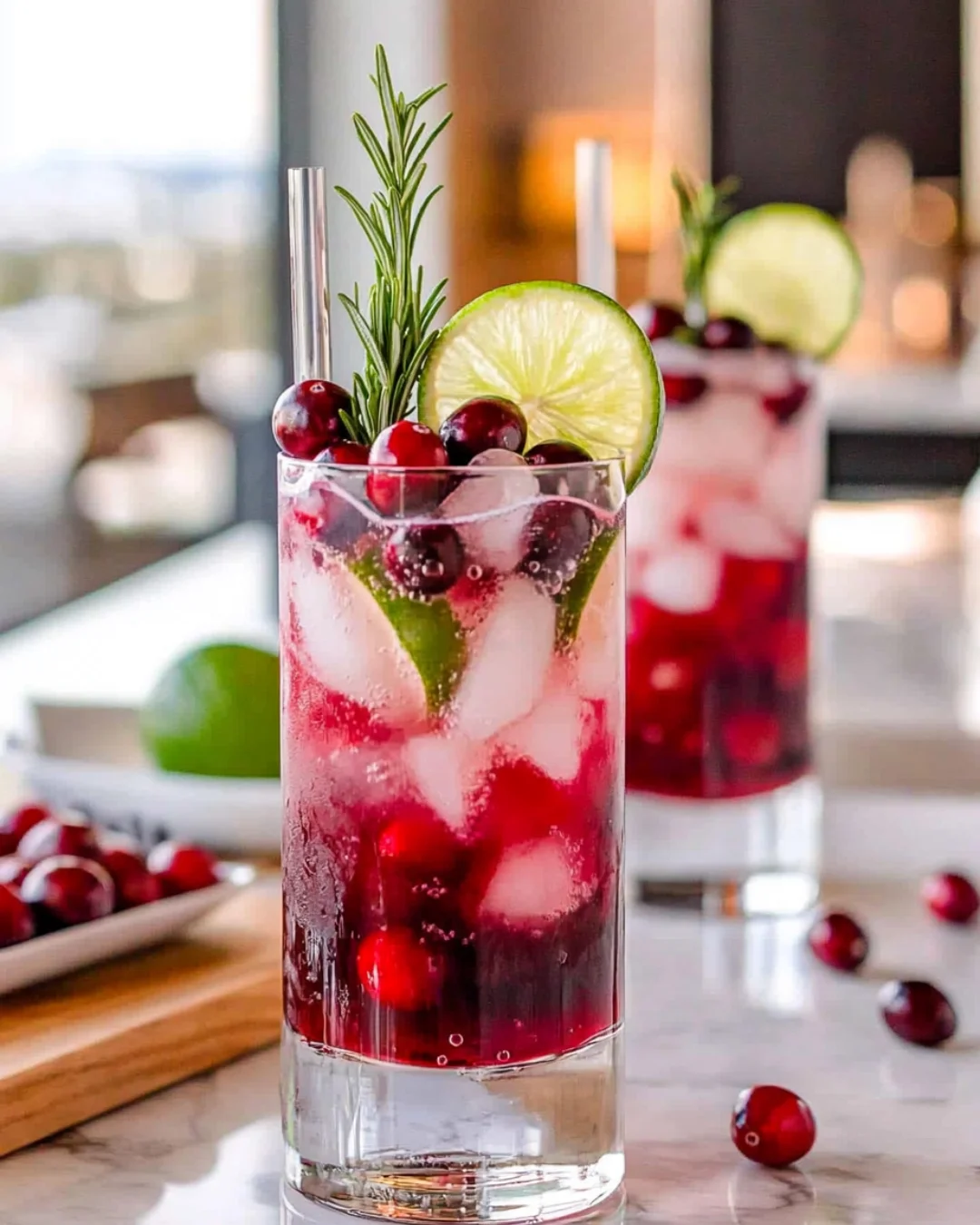 Cranberry Gin Spritz