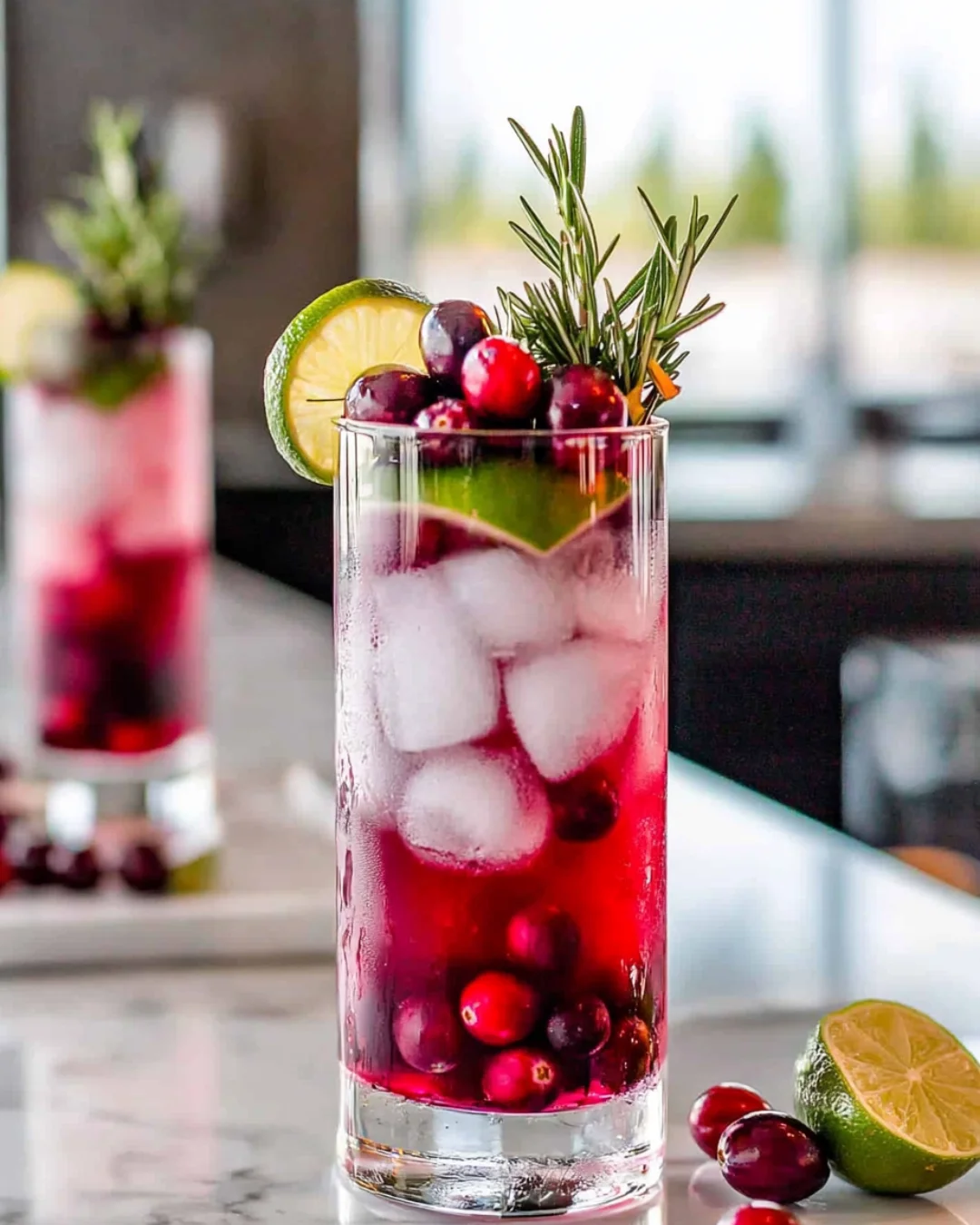 Cranberry Gin Spritz