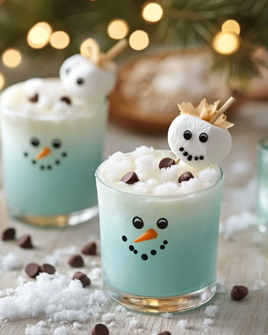 the Snowman Mocktail