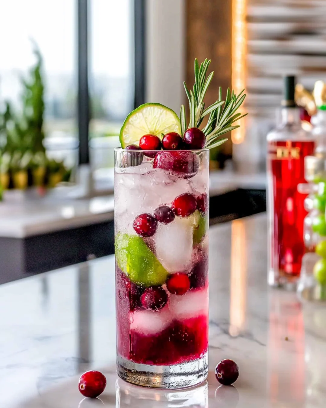 Cranberry Gin Spritz