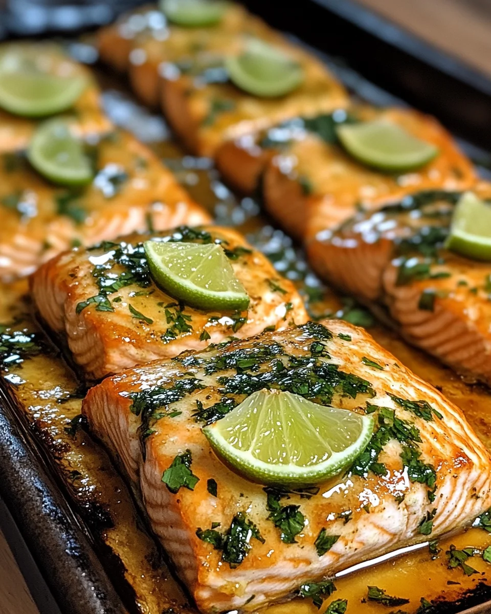 Baked Honey Lime Garlic Butter Salmon: A Flavorful Delight