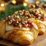 Brie & Walnut Twists with Fig Jam & Thyme
