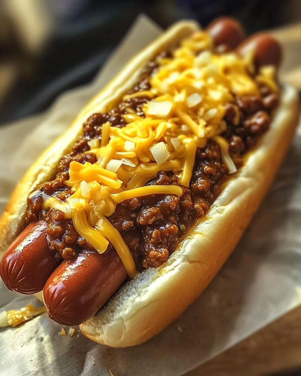 Chili Cheese Dog Sandwich Recipe – Easy & Delicious Comfort Food