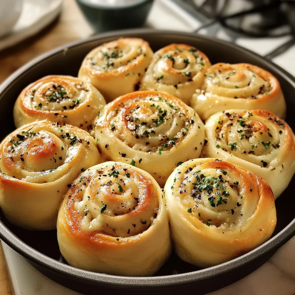 Garlic Swirl Rolls