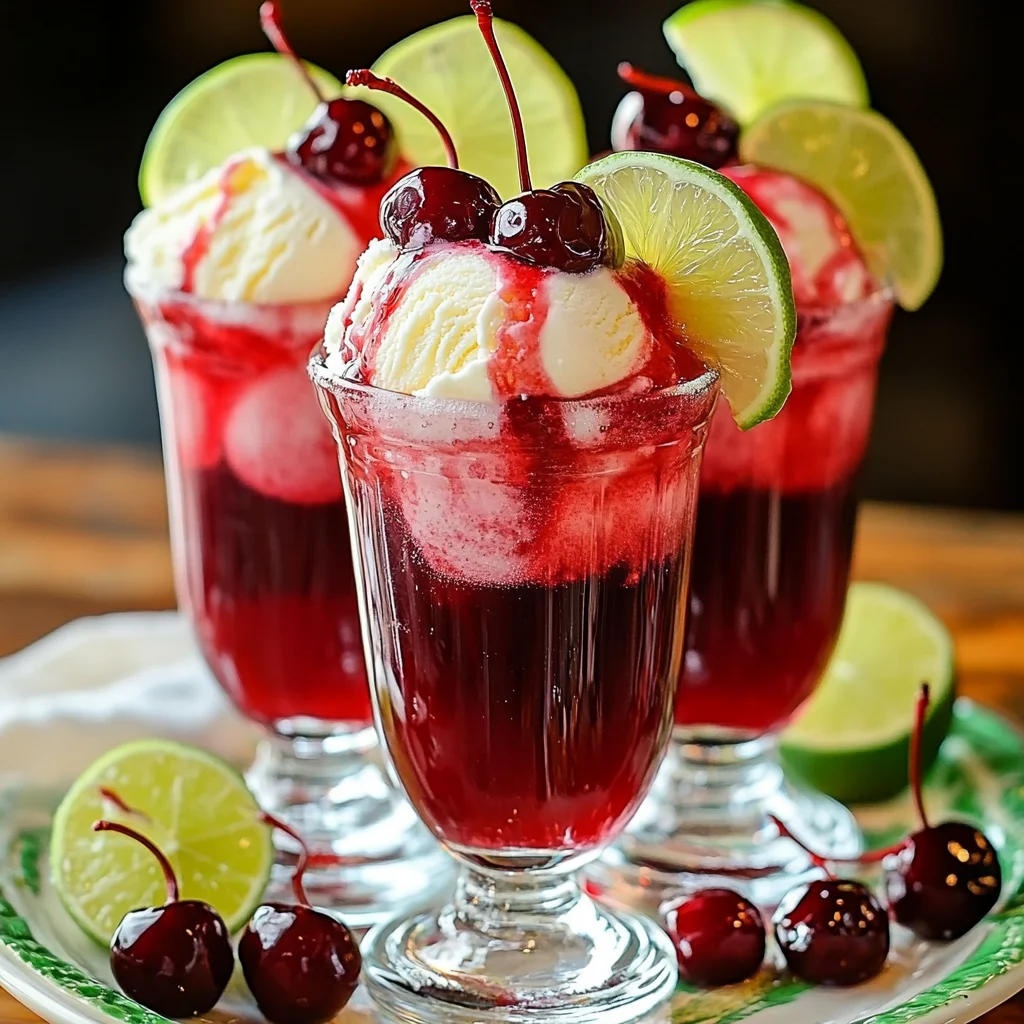 SCREAMING 🍧🍒: A Sweet & Fizzy Float to Brighten Your Day!