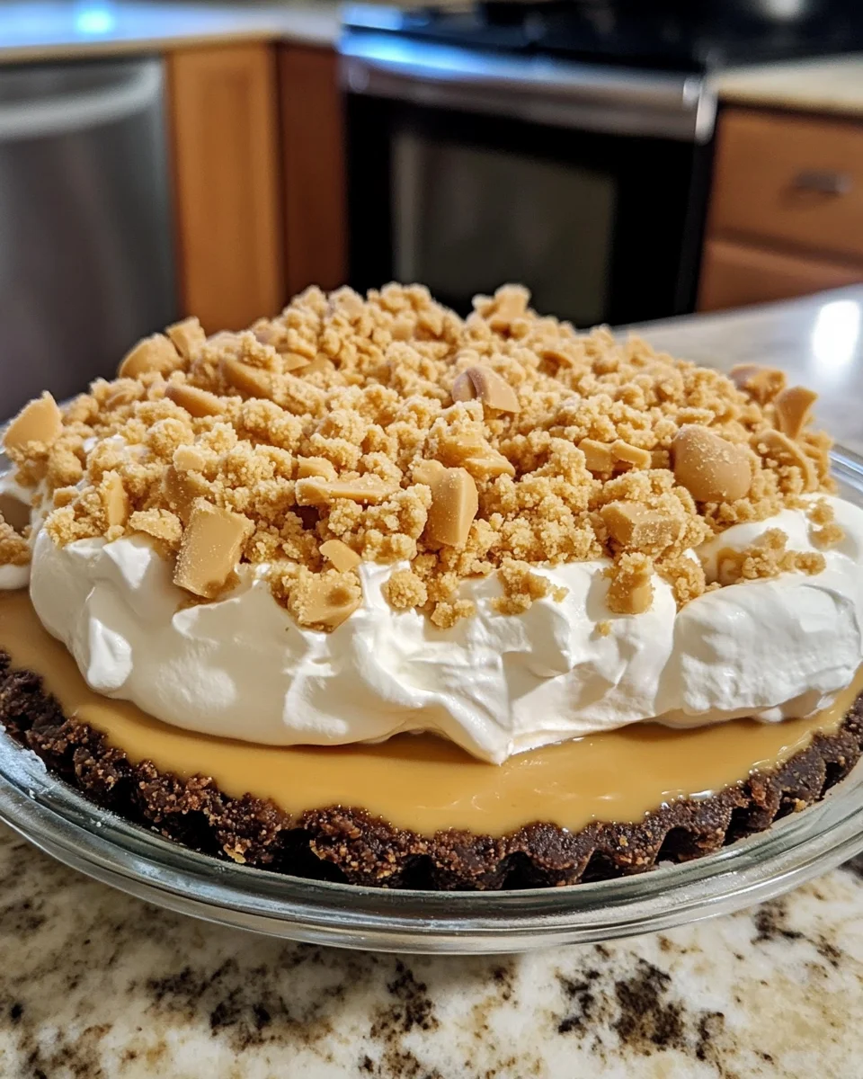 Amish Peanut Butter Cream Pie