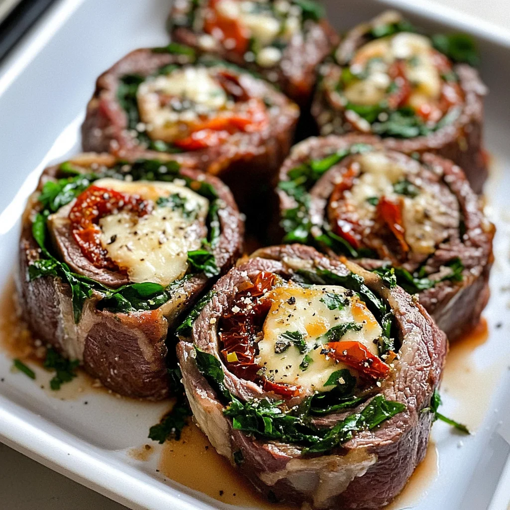 Steak Pinwheels