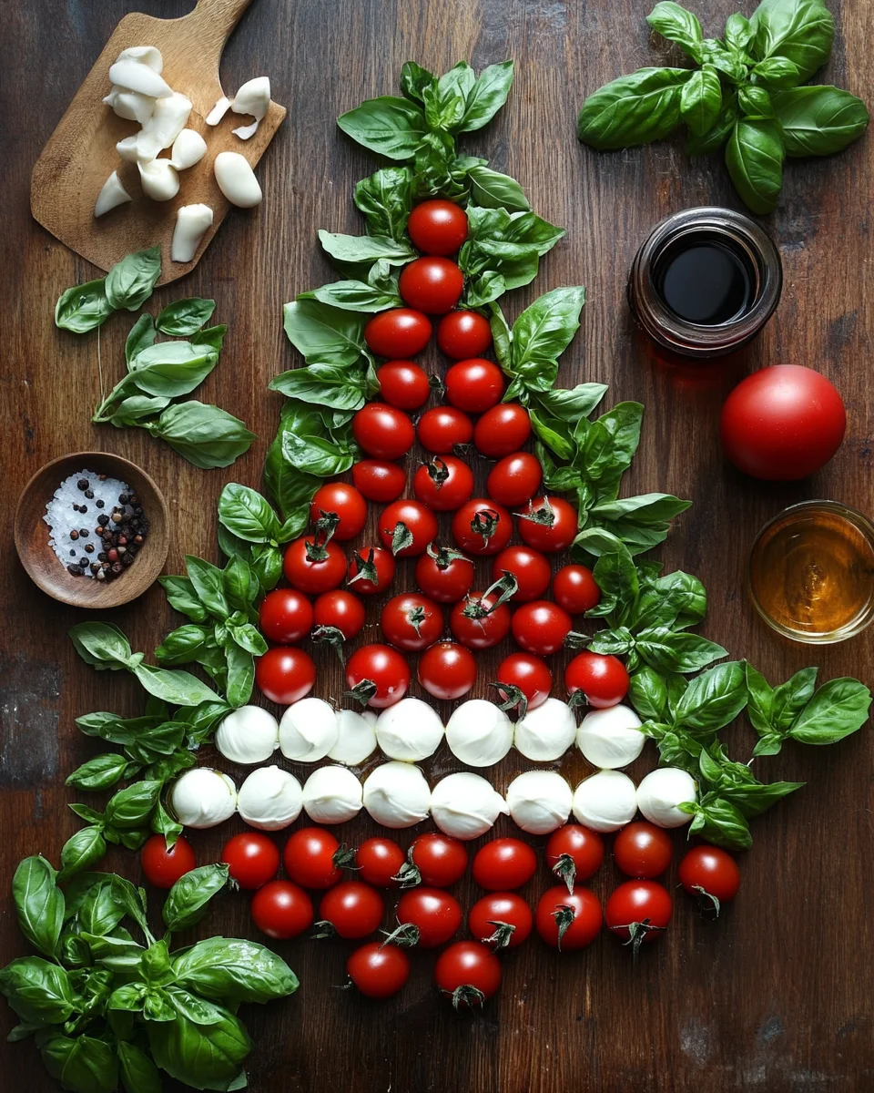 Caprese Christmas Tree: A Fresh, Festive Holiday Appetizer