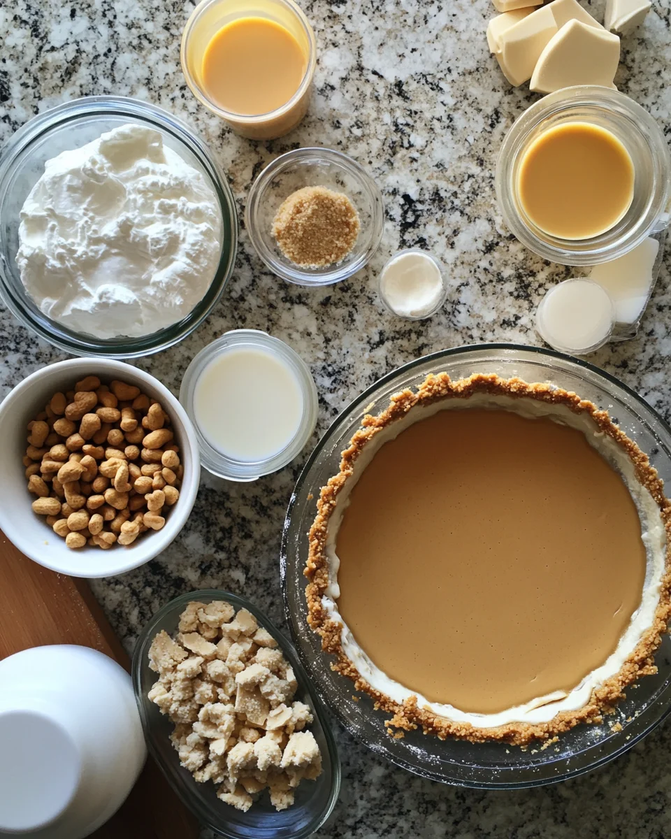Amish Peanut Butter Cream Pie