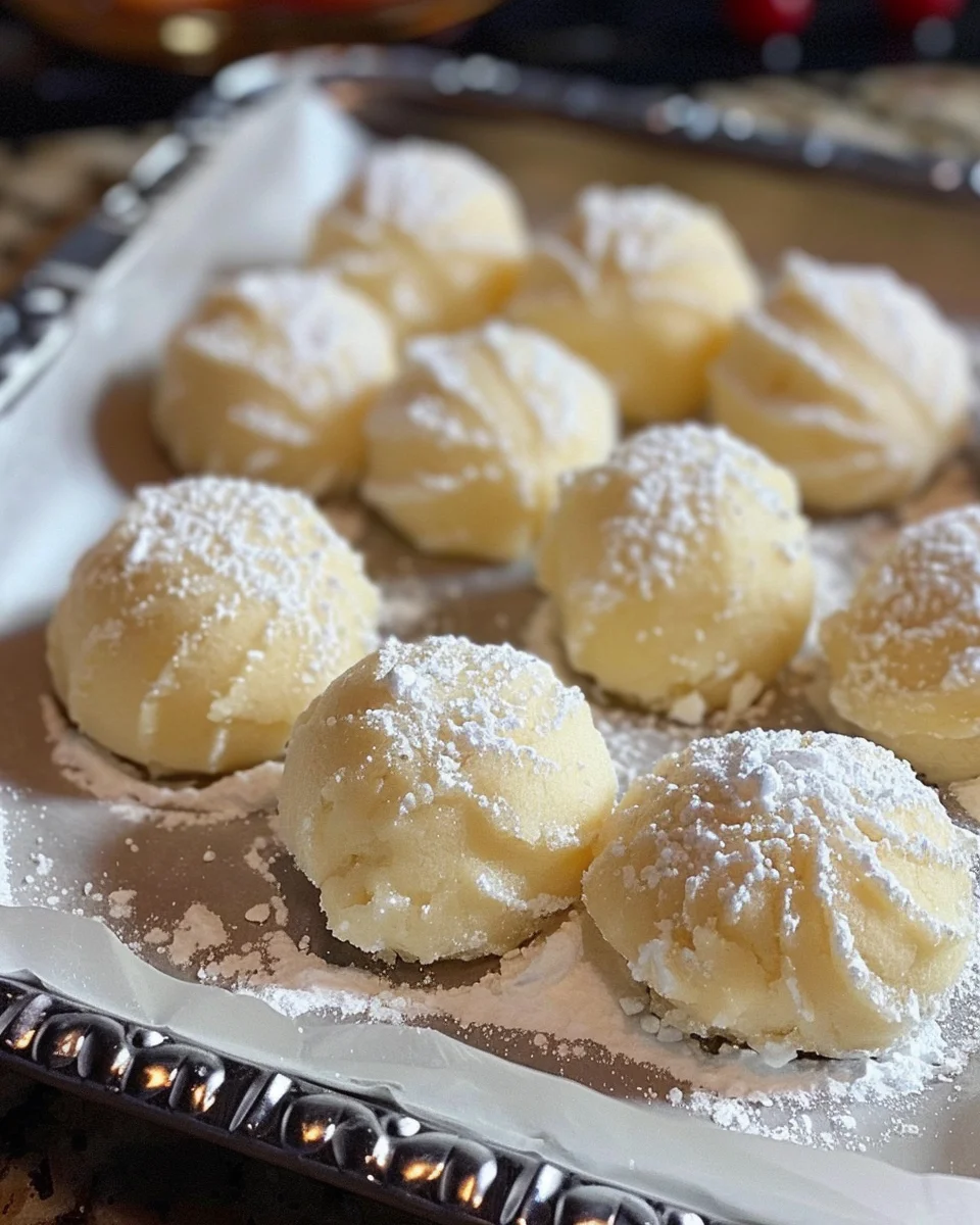Sweetened Condensed Milk Snowball Cookies: A Delicious Treat