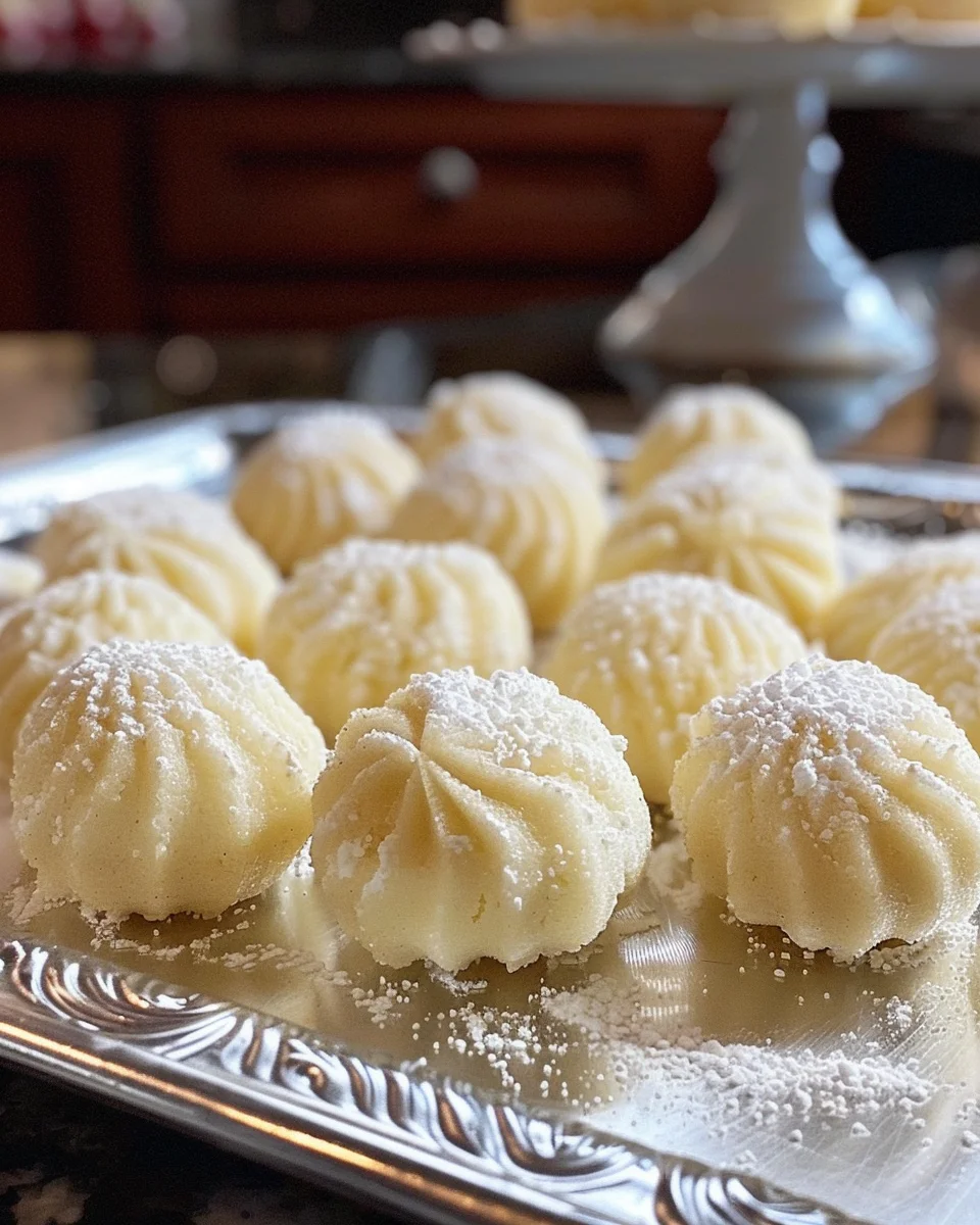 Sweetened Condensed Milk Snowball Cookies: A Delicious Treat