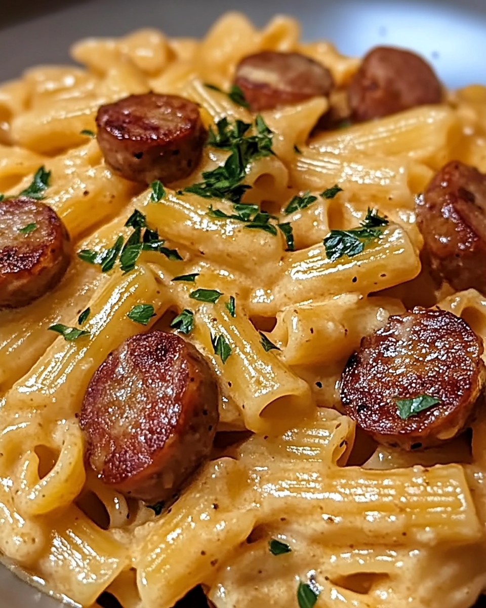 Creamy Smoked Sausage Pasta