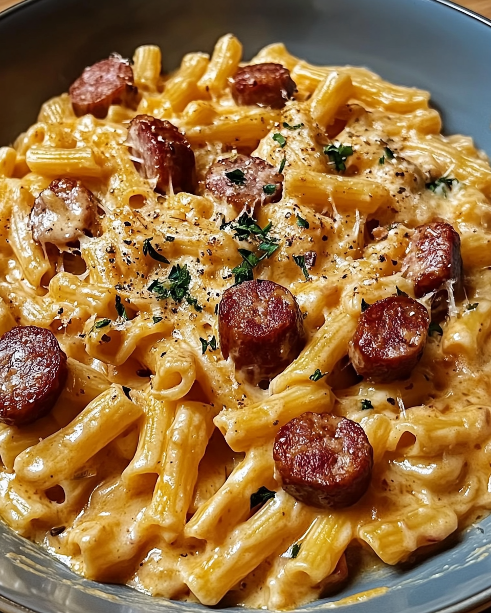 Creamy Smoked Sausage Pasta