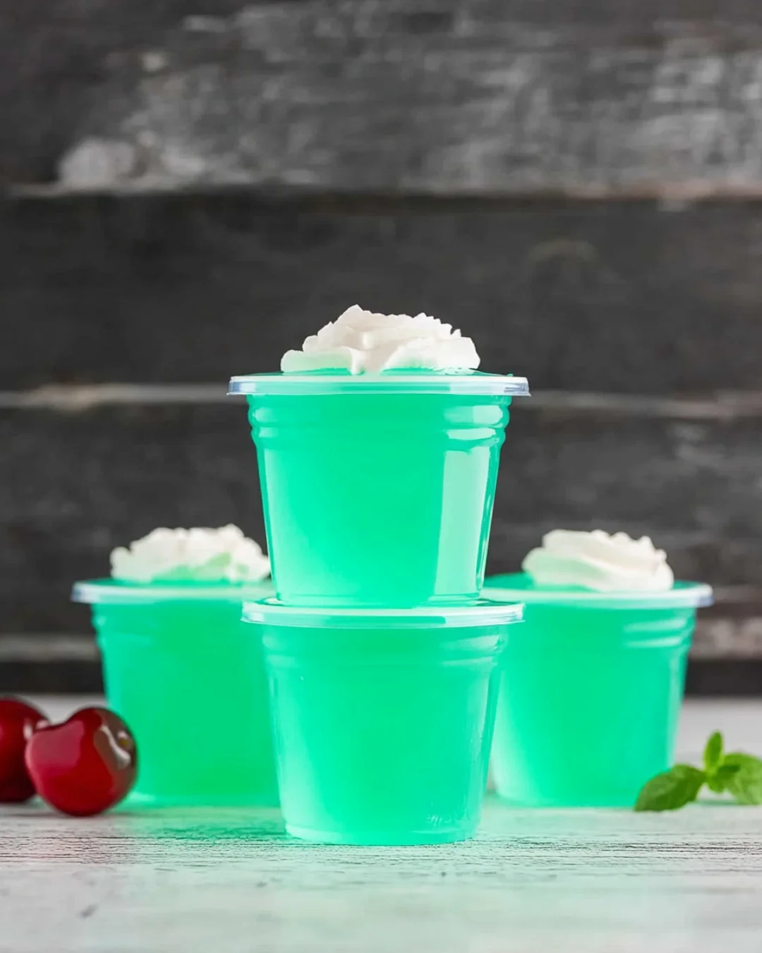 Mountain Dew Baja Blast Jello Shots