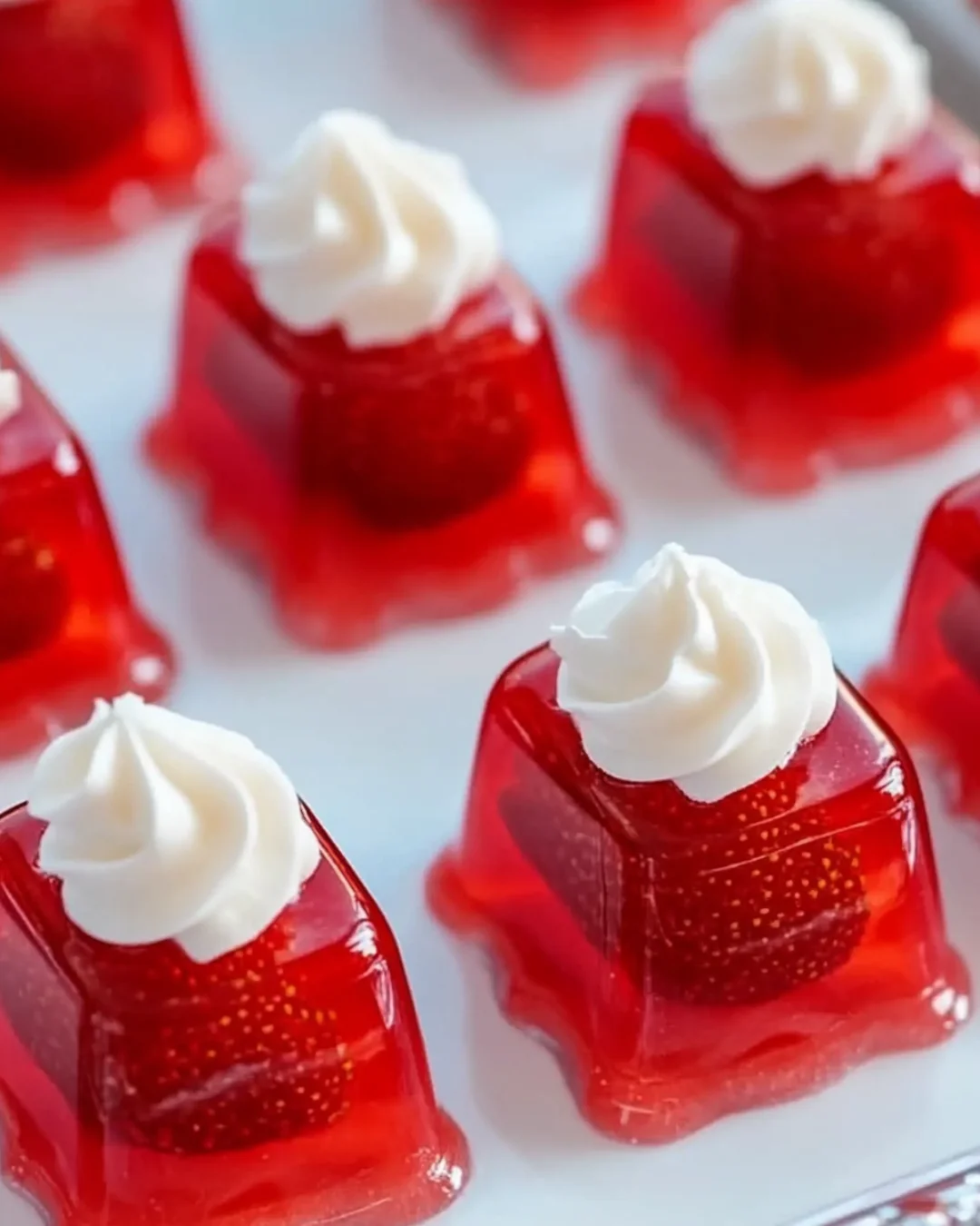 Strawberry Daiquiri Jello Shots