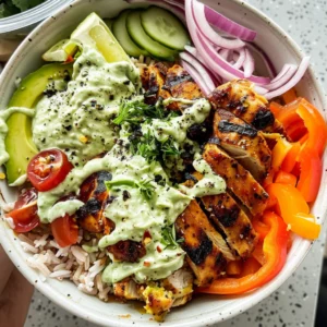 Chicken Tzatziki Bowl