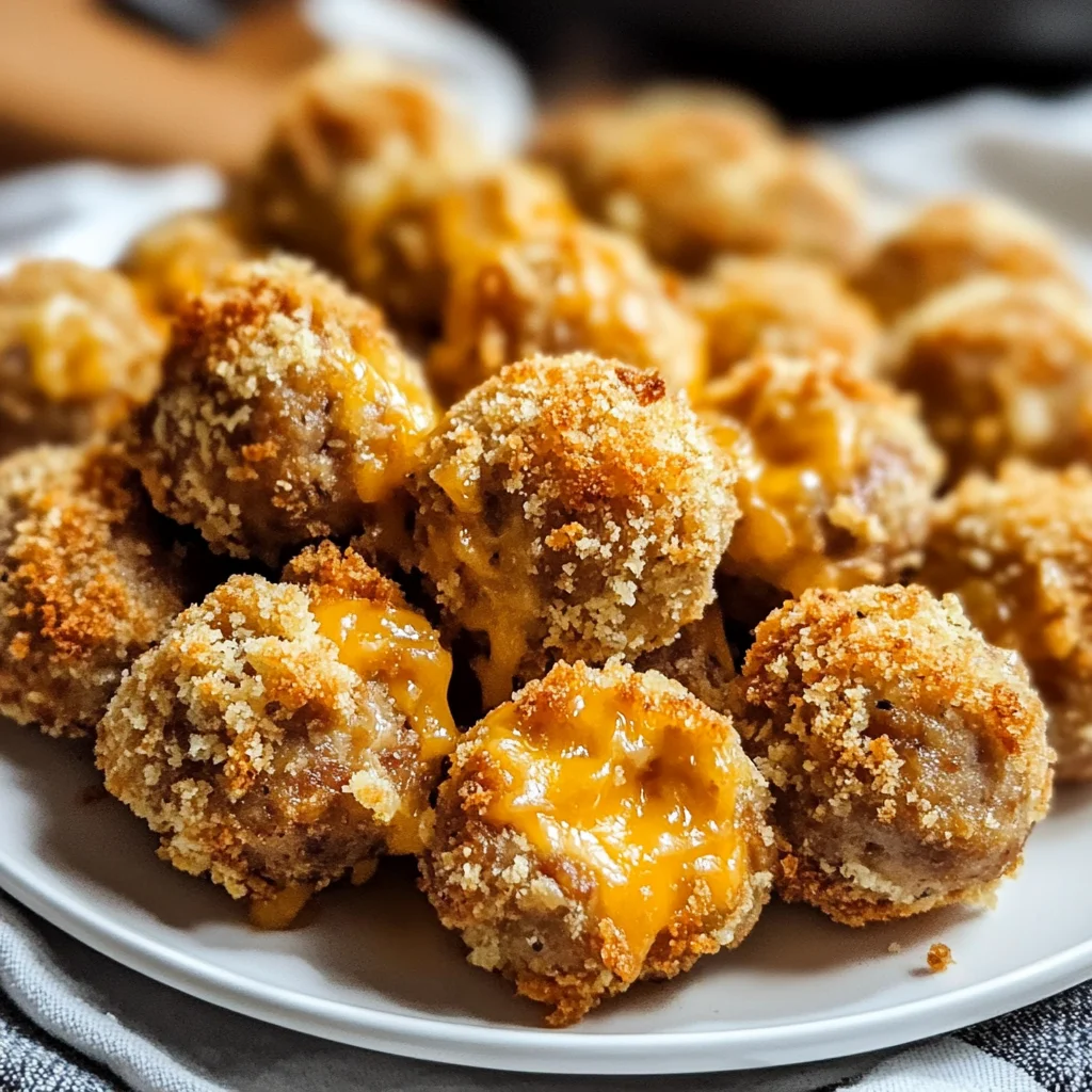 Cream Cheese Sausage Balls: The Perfect Party Snack Recipe