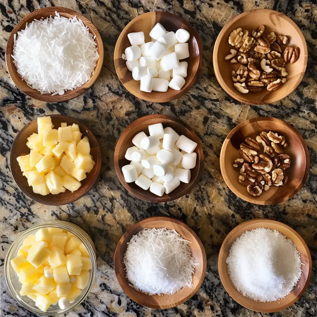 Ingredients Pineapple Fluff
