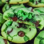 Mint Chocolate Chip Cookies