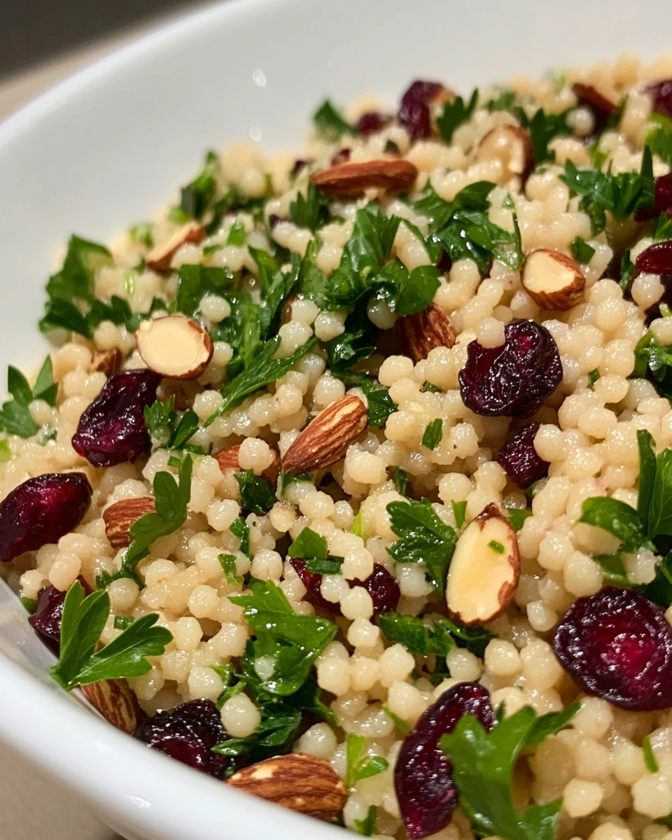 Cranberry and Almond Couscous Salad