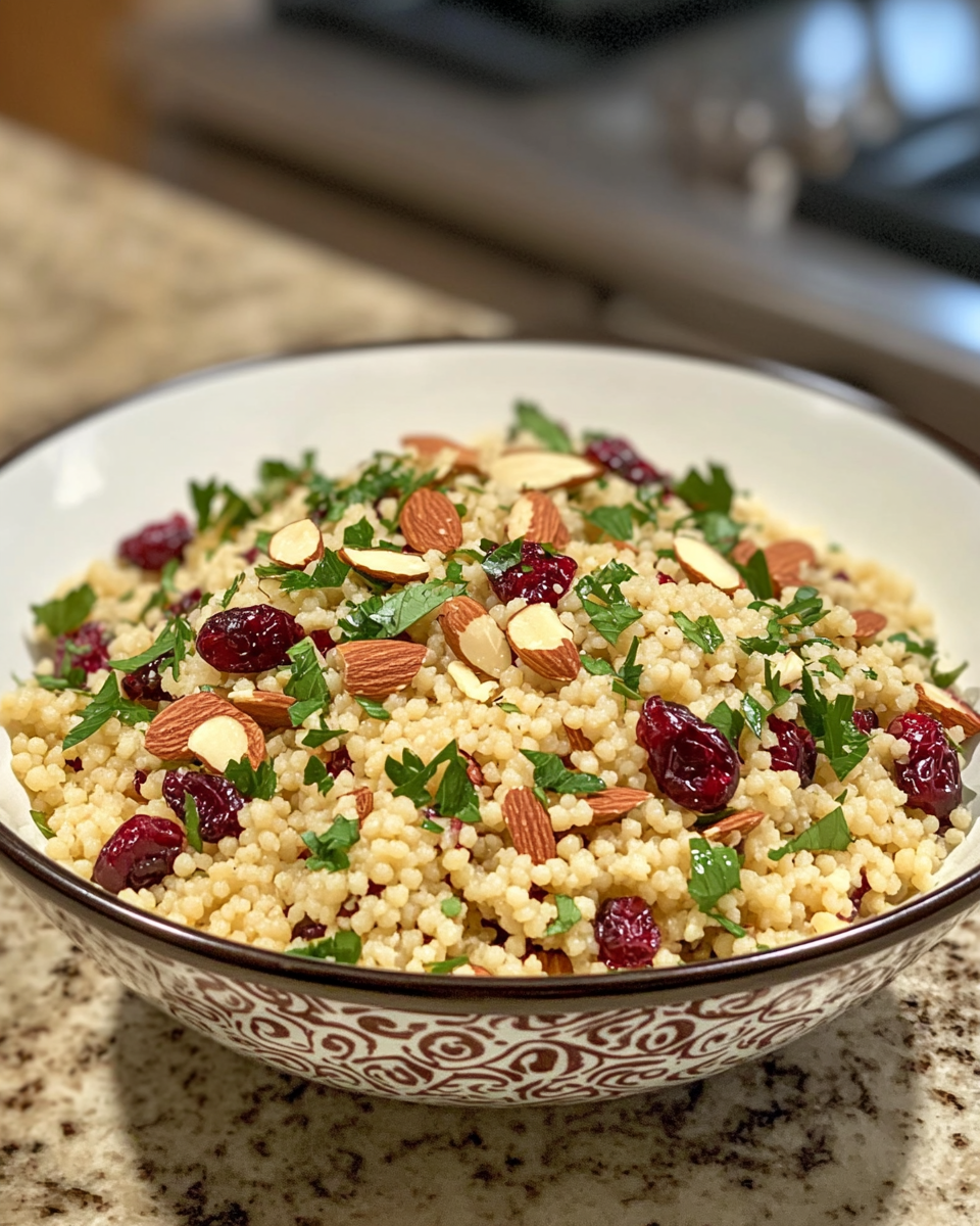 Cranberry and Almond Couscous Salad