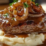 Hamburger Steaks with Onion Gravy