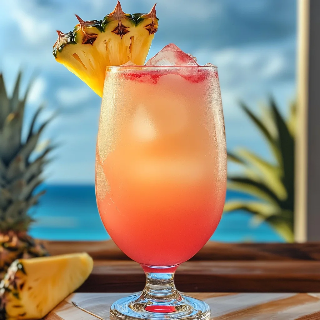 Creamy On The Beach Cocktail