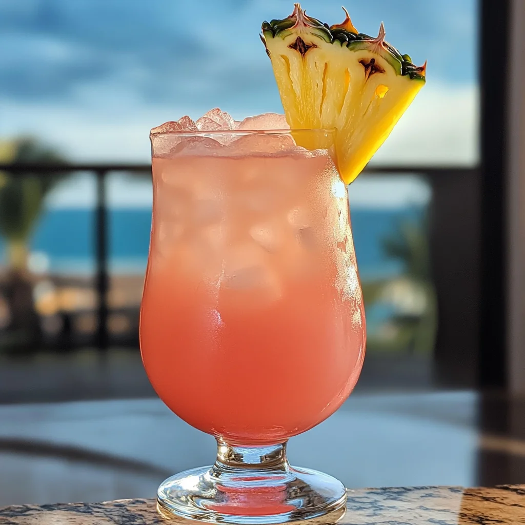 Creamy On The Beach Cocktail