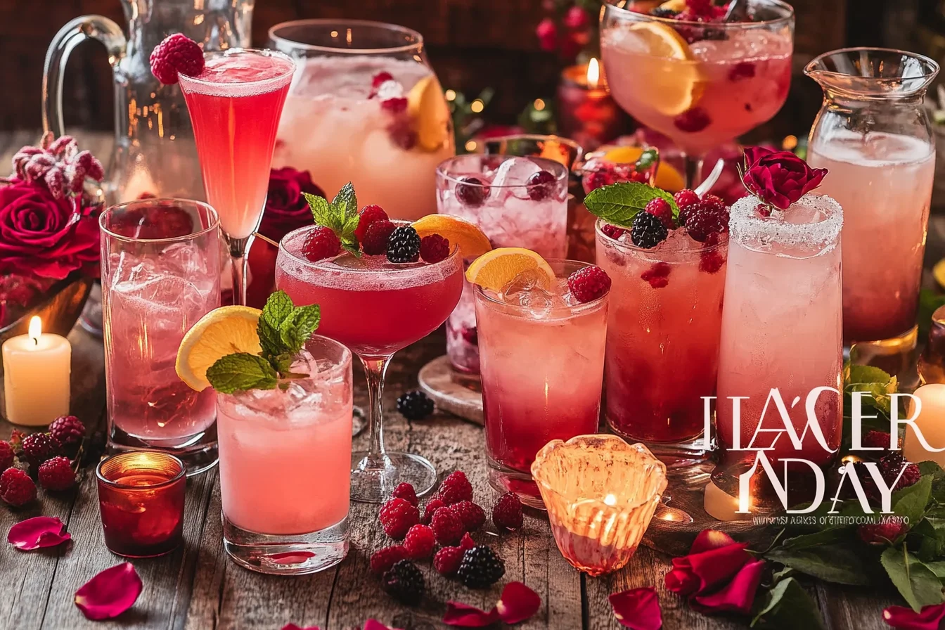 10 Romantic Cocktails for Valentine’s Day