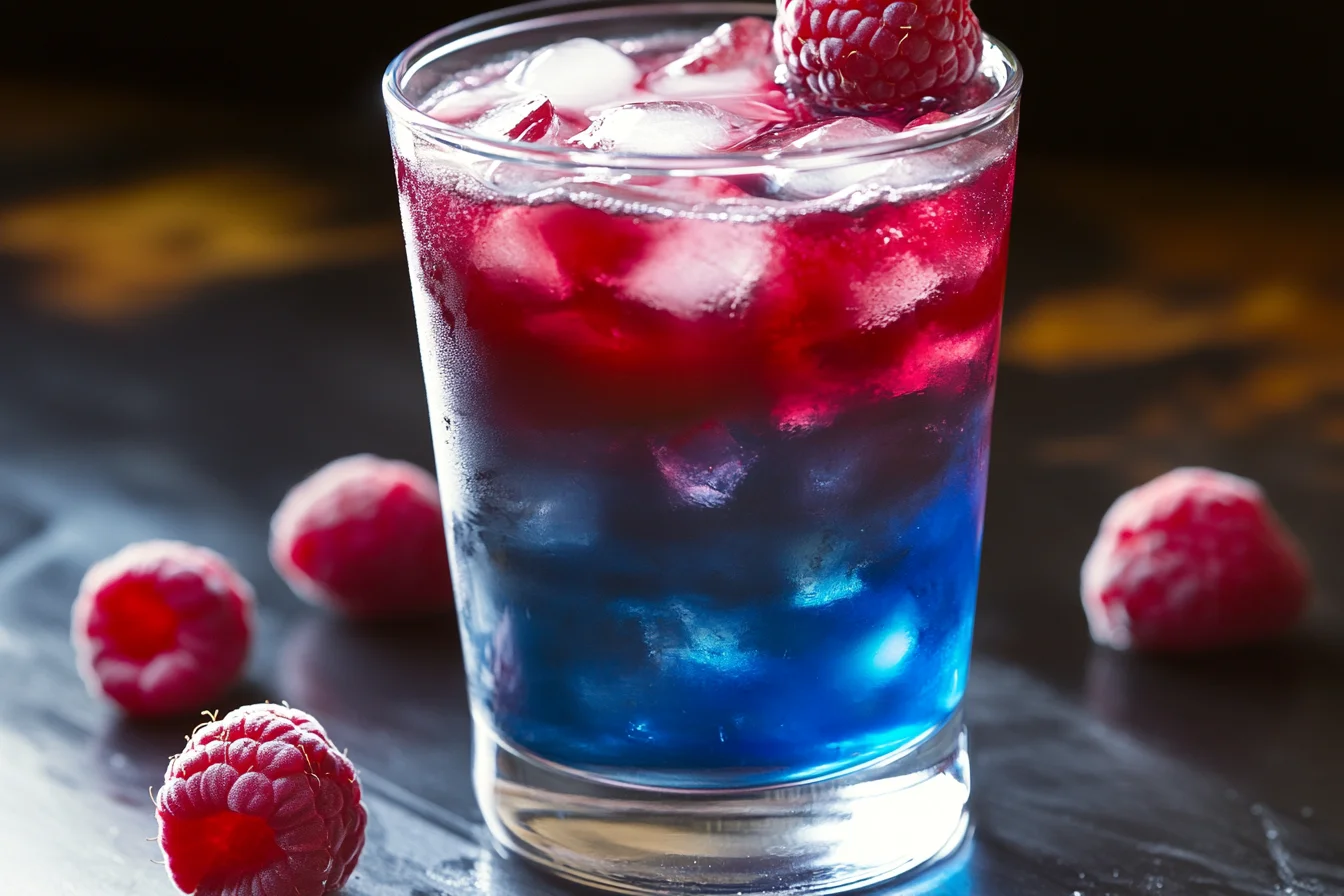 Royal Blue Cocktail