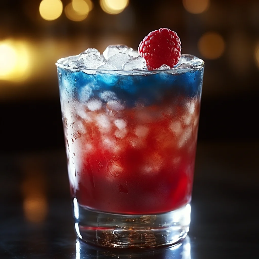 Royal Blue Cocktail