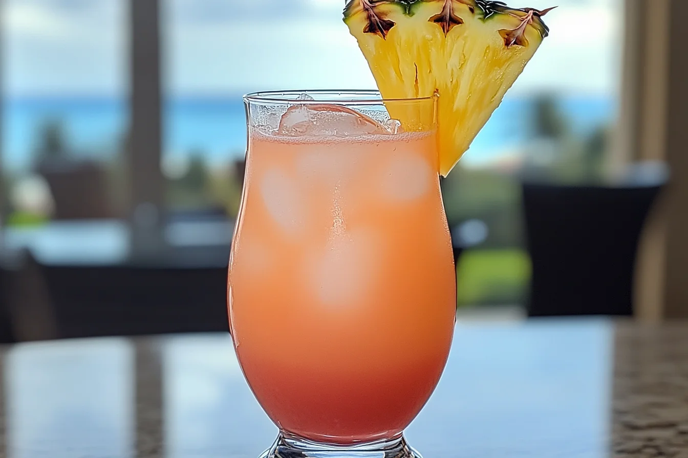 There’s something about a tropical cocktail that instantly transports you to a breezy, sun-soaked paradise. And this Creamy On The Beach